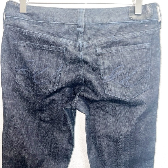 Express Jeans Stella Bootcut Low To MidRise Dark Wash Jeans - Picture 6 of 11